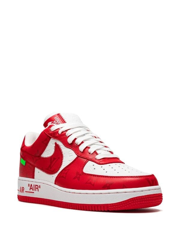 Zapatillas Nike x Louis Vuitton Air Force 1 Low "Virgil Abloh - White/Red"