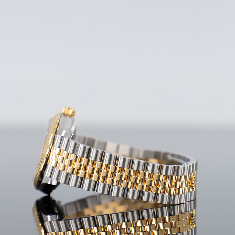 Rolex Datejust 31 mm Acero y Oro Amarillo Nácar Esfera Marrón 278273
