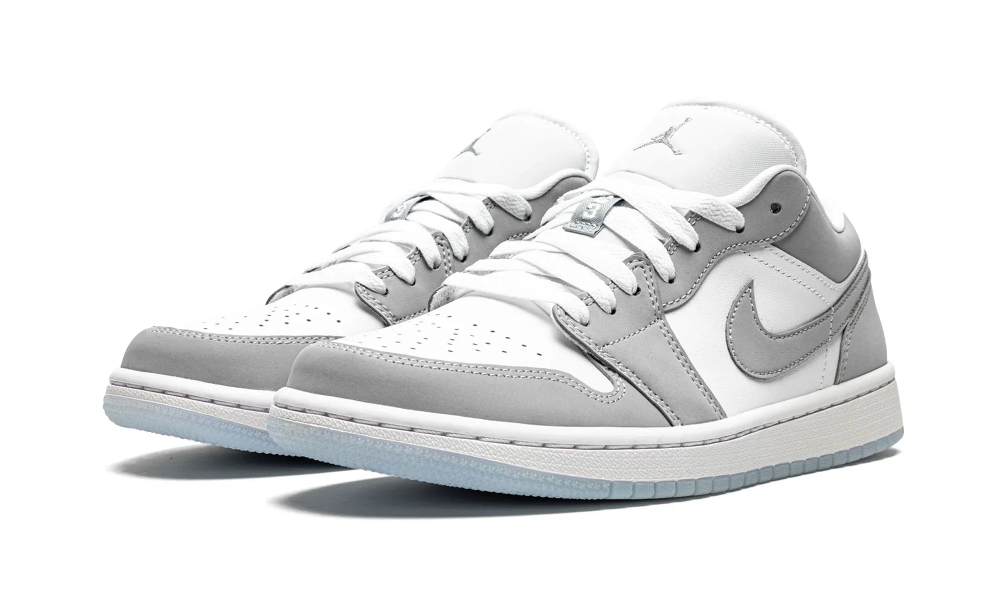 AIR JORDAN 1 LOW "BLANCO / GRIS LOBO"
